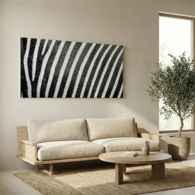 Tableau rayure zèbre