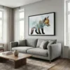 Tableau renard scandinave