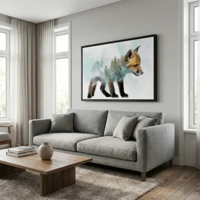 Tableau renard scandinave