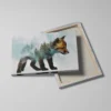 Tableau renard scandinave