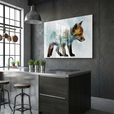 Tableau renard scandinave