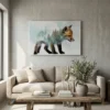 Tableau renard scandinave