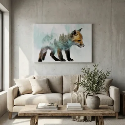 Tableau renard scandinave