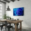 Tableau rose bleue