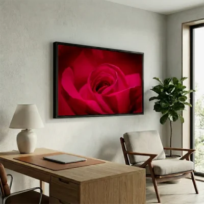 Tableau rose rouge