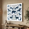 tableau scandinave animaux sur plexiglass Tableau scandinave animaux