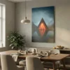 Tableau scandinave triangle