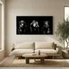 tableau singe de la sagesse sur toile tendue Tableau singe de la sagesse