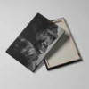 tableau singe noir et blanc detail toile tendue Tableau singe noir et blanc