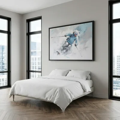Tableau ski moderne