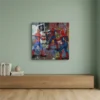 tableau spiderman street art sur plexiglass Tableau Spiderman street art