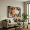 Tableau street art moderne