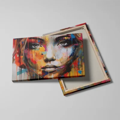 Tableau street art moderne
