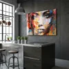 Tableau street art moderne