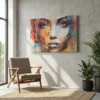 Tableau street art moderne