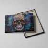 Tableau street art tête de mort