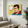 Tableau super hero pop art