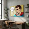 Tableau super hero pop art