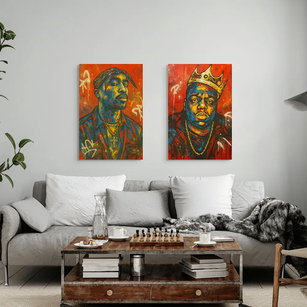 salon street art 2 pac notorious BIG mobile Salon Street Art
