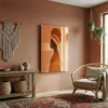 Tableau africain minimaliste