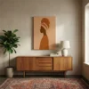 Tableau africain minimaliste
