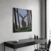 Tableau cerf graphique