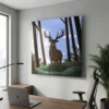 Tableau cerf graphique