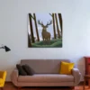 Tableau cerf graphique