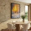 Tableau cerf lumineux