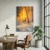 Tableau cerf lumineux