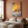Tableau cerf lumineux