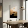 Tableau cerf moderne