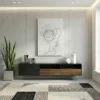 Tableau dessin fleur