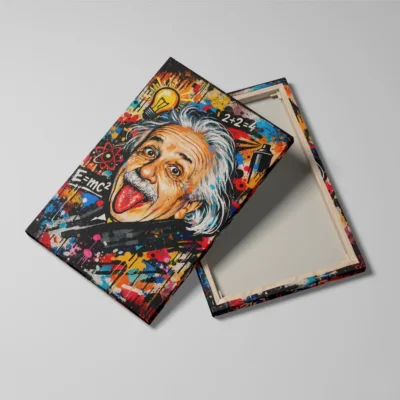 Tableau Einstein street art