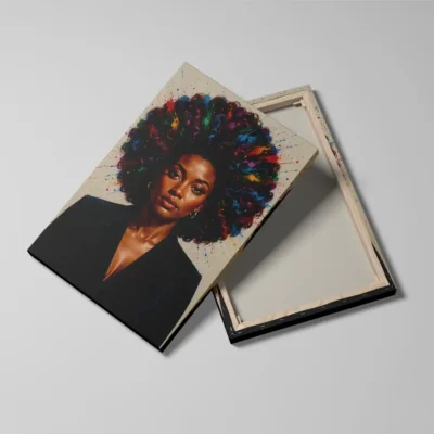 Tableau femme afro