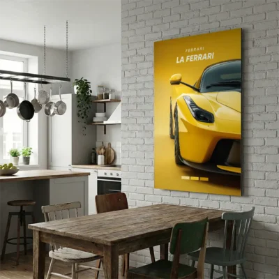 tableau ferrari laferrari sur alu Tableau Ferrari Laferrari
