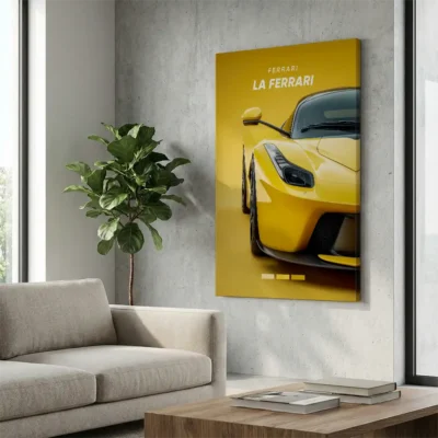 tableau ferrari laferrari sur toile tendue Tableau Ferrari Laferrari