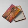 tableau girafe rigolote detail toile tendue Tableau girafe rigolote
