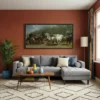 Tableau la foire aux chevaux