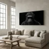 tableau planete des singes sur toile tendue Tableau planète des singes