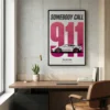 tableau porsche gt3 rs avec cadre flottant Tableau Porsche GT3 RS