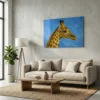 Tableau tête de girafe
